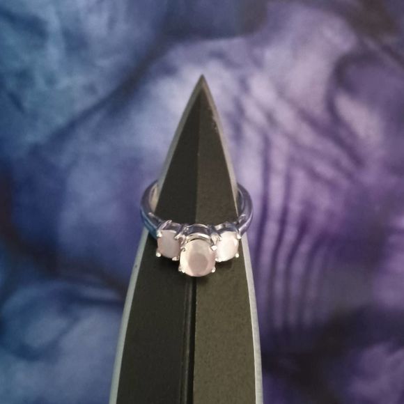 Swarovski Elements - Size 8¾ - Silver tone ring as pictured - Picture 2 of 7